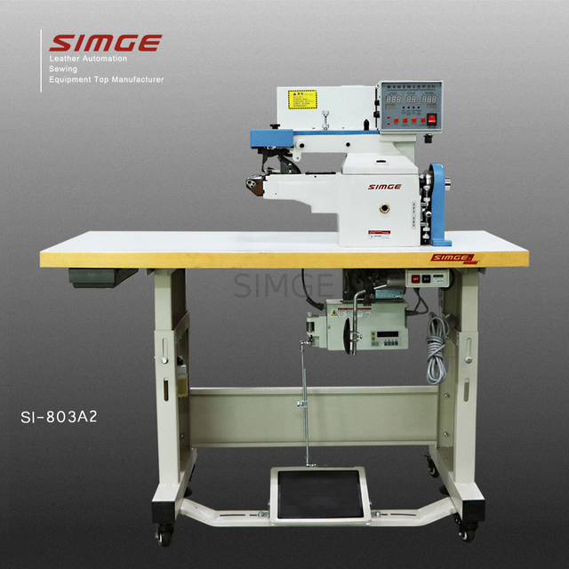 SI-803A2 Shoe Sole Binding And Gluing Machine 