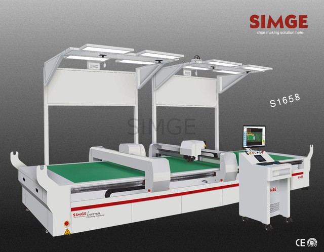 S1658 Flash leather cutting machine