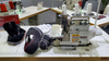 SI-650 Industrial Overlock Sewing Machine for shoe vamp