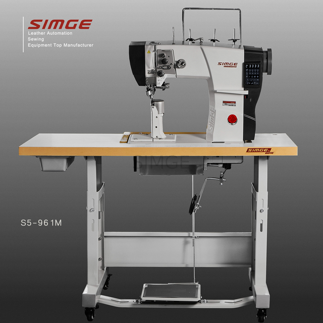 S5-961M Automatic Post Bed Sewing Machine with Mid-column