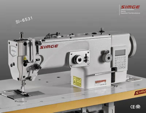 SI-6531 Automatic Industrial flat bed zigzag sewing machine with integrated motor